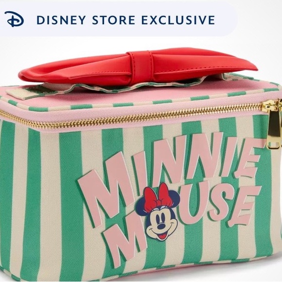 Disney Store Exclusive Minnie Mouse Cosmetic Case Brand New - Picture 2 of 5